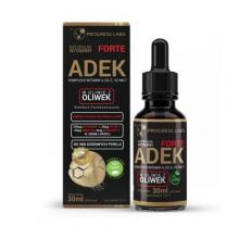 Zdjęcie produktu - Progress Labs Witamina ADEK Complex A D3 E K2 MK-7 w kroplach, 30 ml