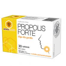 Zdjęcie produktu - Propolis Forte tabletki do ssania o smaku pomarańczowym, 30 tab.