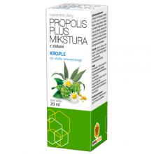 Zdjęcie produktu - Propolis Plus Mikstura z ziołami - 20ml