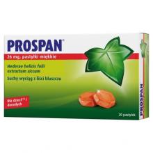 Zdjęcie produktu - Prospan 26mg - 20 pastylek KR&Oacute;TKA DATA 31.10.2026