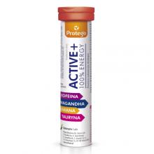 Zdjęcie produktu - Protego Active + 100% Energy, 20 tabletek musujących