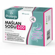 Zdjęcie produktu - Protego Maślan sodu 600, 60 kaps.