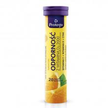 Zdjęcie produktu - Protego Odporność z witaminą D3, 20tabl. mus.