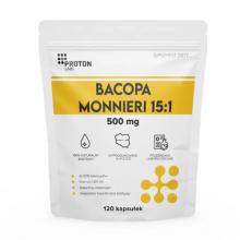 Zdjęcie produktu - Proton Labs Bacopa Monnieri 500 mg 15:1, 120 kaps.