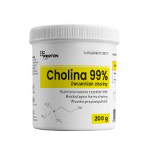 Zdjęcie produktu - Proton Labs Cholina 99% Dwuwinian choliny, 200 g