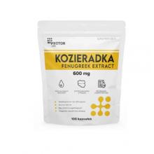 Zdjęcie produktu - Proton Labs Kozieradka 600 mg, ekstrakt DER 10:1, 100 kaps.