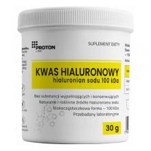 Zdjęcie produktu - Proton Labs Kwas hialuronowy, 30 g