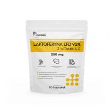 Zdjęcie produktu - Proton Labs Liofilizowana Laktoferyna LFD 95% 250 mg z witaminą C, 60 kaps.