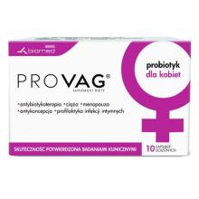 Zdjęcie produktu - PROVAG, 10 kapsułek doustnych KR&Oacute;TKA DATA 30.09.2026