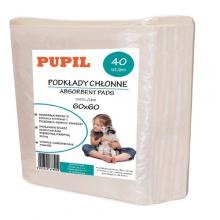 Zdjęcie produktu - PUPIL Podkład dla zwierząt 60x60, 40 sztuk