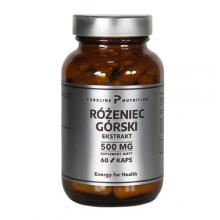 Zdjęcie produktu - Pureline Nutrition R&oacute;żeniec g&oacute;rski ekstrakt 500mg, 60 kaps.