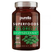 Zdjęcie produktu - Purella Chlorella Oczyszczanie, 200 tabl.