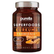 Zdjęcie produktu - PURELLA Kurkuma Trawienie, 60 kapsułek