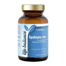 Zdjęcie produktu - Pureo Health Life Balance Spokojny Sen, 60 kaps.