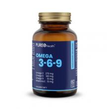 Zdjęcie produktu - Pureo Health Omega 3-6-9, 60 kaps.