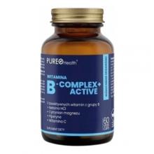Zdjęcie produktu - PUREO Health Witamina B-complex + Active, 60kaps.