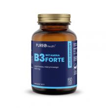 Zdjęcie produktu - PUREO Health Witamina B3 Niacyna 500 mg, 60 kaps.