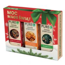 Zdjęcie produktu - PUREO Moc Magii Świąt Zestaw olejk&oacute;w eterycznych, 3x10ml