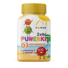 Zdjęcie produktu - Puwerki, Żelki D3 Odporność, 150g