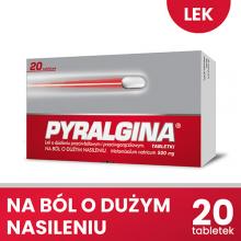Zdjęcie produktu - Pyralgina 500 mg- 20 tabl.
