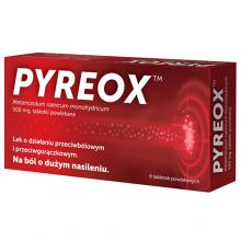 Zdjęcie produktu - Pyreox 500 mg, 6 tabletek powlekanych
