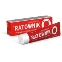 Zdjęcie produktu - RATOWNIK Biało-czerwony Multiaktywna maść, 25 g USZKODZONE TEKTUROWE OPAKOWANIE 