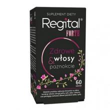 Zdjęcie produktu - Regital Forte Zdrowe włosy i paznokcie, 60 tab.