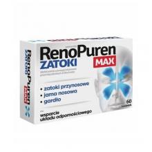 Zdjęcie produktu - RENOPUREN Zatoki Max - 60 tabletek 