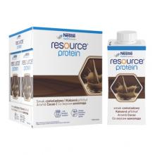 Zdjęcie produktu - Resource Protein Preparat odżywczy w płynie smak czekoladowy, 4 x 200 ml