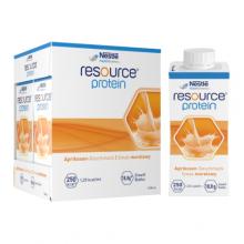 Zdjęcie produktu - Resource Protein Preparat odżywczy w płynie smak morelowy, 4 x 200 ml