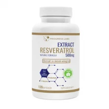 Zdjęcie produktu - Progress Labs Resveratrol 500 mg Extract, 120 kaps.