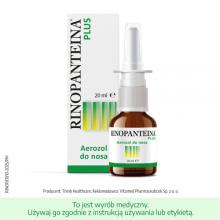 Zdjęcie produktu - Rinopanteina Plus Aerozol do nosa, 20ml