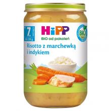 Zdjęcie produktu - HiPP BIO Risotto z marchewką i indykiem po 7. miesiącu, 220 g