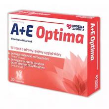 Zdjęcie produktu -  Rodzina Zdrowia A+E Optima, 30 kaps.