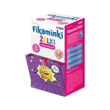 Zdjęcie produktu - Rodzina Zdrowia Fikaminki żelki witaminowe o smaku pomarańczowym i truskawkowym, 30 szt.