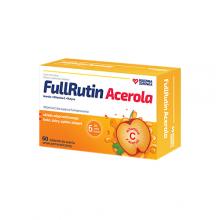Zdjęcie produktu - Rodzina Zdrowia FullRutin Acerola smak pomarańczowy, 60 tabl. do ssania
