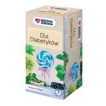 Zdjęcie produktu - Rodzina Zdrowia Herbata ziołowa dla diabetyk&oacute;w, 20sasz.