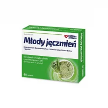 Zdjęcie produktu - Rodzina Zdrowia Młody jęczmień, 60 tabl. KR&Oacute;TKA DATA 30.11.2026