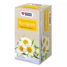Zdjęcie produktu - Rodzina Zdrowia Rumianek herbatka ziołowa, 20 saszetek