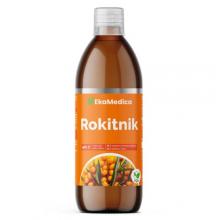 Zdjęcie produktu - Rokitnik sok 100% EkaMedica - 500 ml