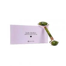 Zdjęcie produktu - Acus Med Roller jadeitowy Gua Sha Wałek do masażu twarzy zielony