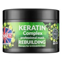Zdjęcie produktu - Ronney Keratin Complex Odbudowująca maska do włos&oacute;w z keratyną, 300 ml