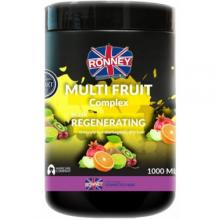 Zdjęcie produktu - RONNEY Multi Fruit Complex Owocowa regenerująca maska do włos&oacute;w zniszczonych i suchych, 1000ml