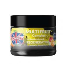 Zdjęcie produktu - RONNEY Multi Fruit Complex Owocowa regenerująca maska do włos&oacute;w zniszczonych i suchych, 300ml
