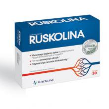 Ruskolina - 30 kapsułek -  na żylaki i popękane naczynka 
