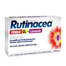 Zdjęcie produktu - Rutinacea Max D3+czosnek, 60tabl.