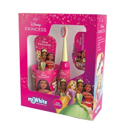 Miniaturka artykułu - Mr.White Zestaw do mycia zęb&oacute;w dla dzieci Princess