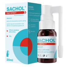 Sachol Fast Effect Aerozol do stosowania w jamie ustnej, 20ml