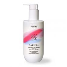 Zdjęcie produktu - Venita Sakura Odżywka nawilżająca do włos&oacute;w z kwiatem wiśni i witaminami, 300 ml