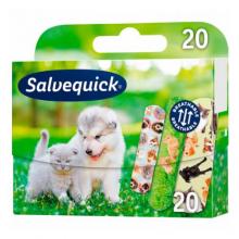 Zdjęcie produktu - Salvequick Animal Planet plastry dla dzieci, 20 sztuk